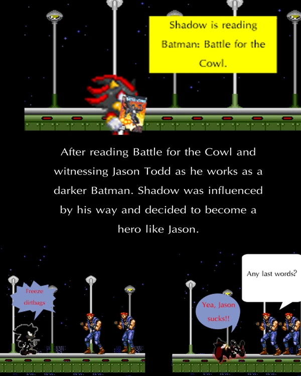 Batman Shadow comic