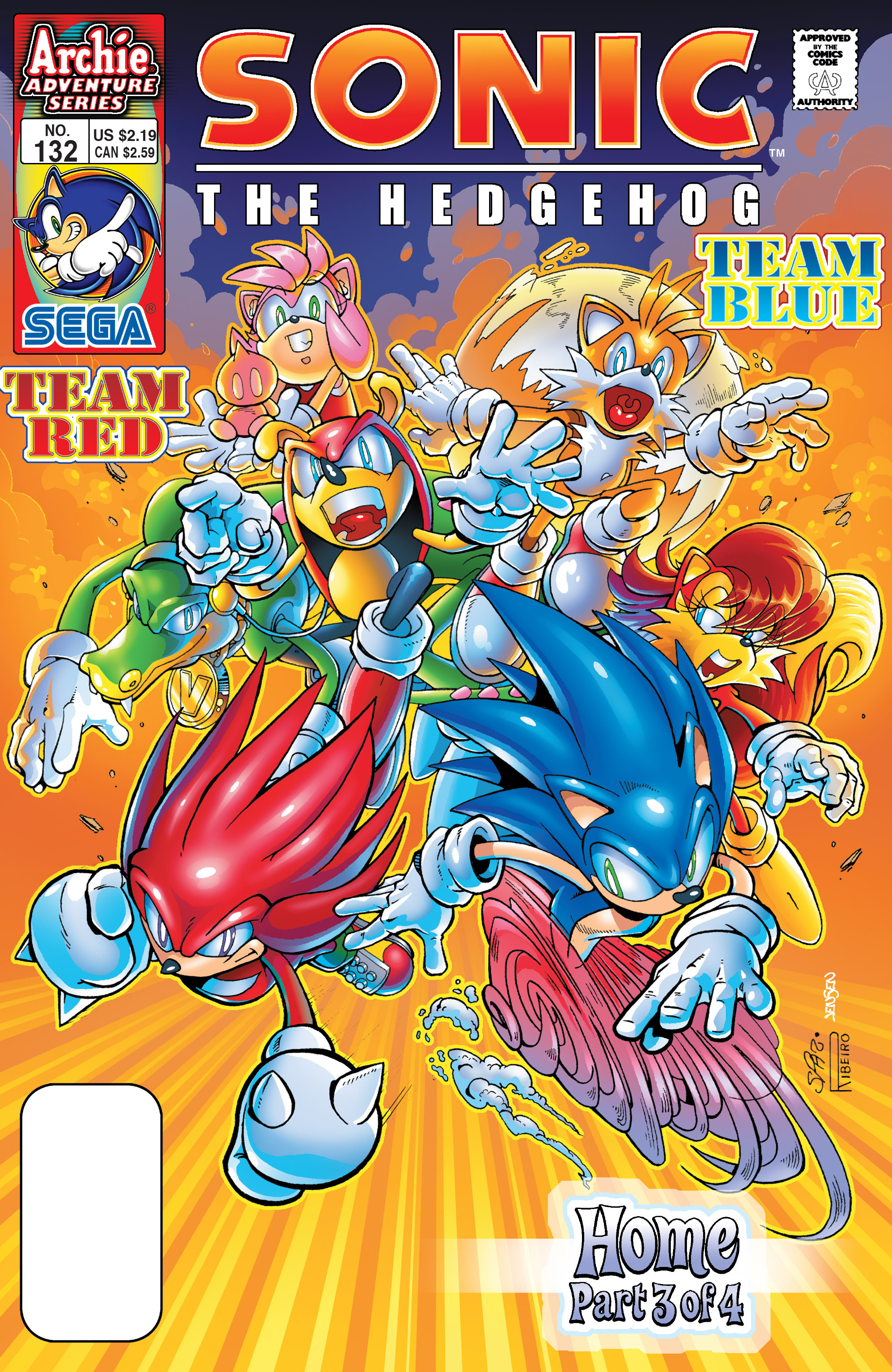 Archie Sonic the Hedgehog Issue 132 | Sonic News Network | Fandom powered by Wikia