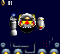 Silver Castle Zone boss