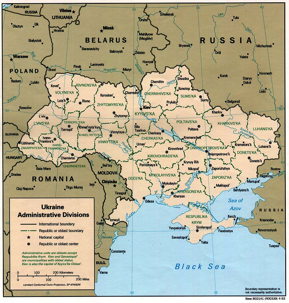 Image - Ukraine map.jpg - The S.T.A.L.K.E.R. Wiki - Shadow of ...