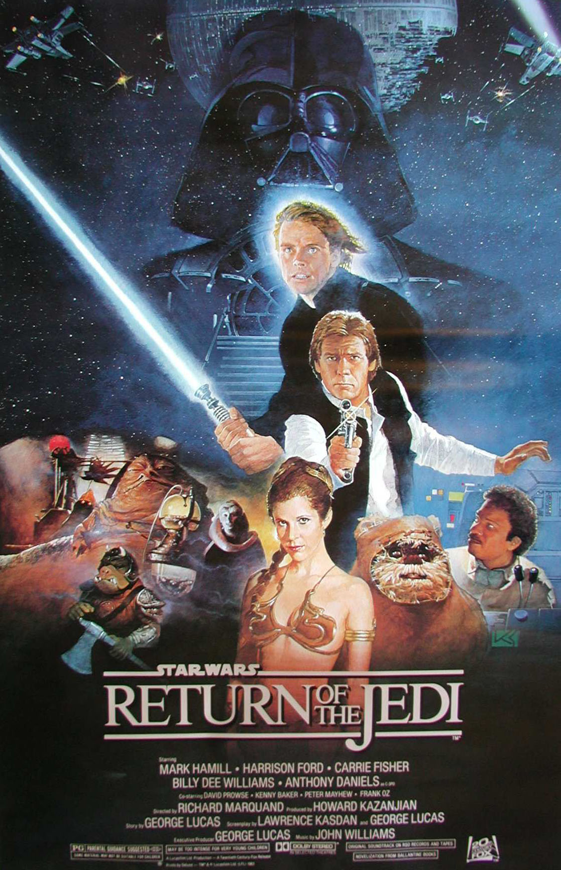 Image result for Return of the jedi poster