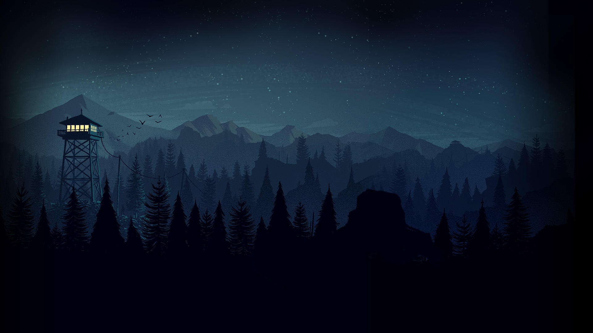 firewatch background two monitora firewatch background two monitora