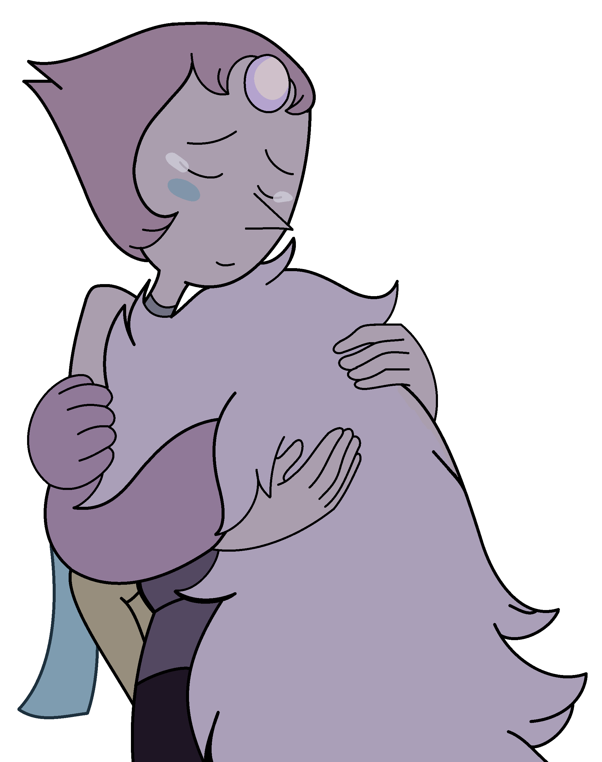 Image Pearl And Amethyst Hug Png Steven Universe Wiki Fandom