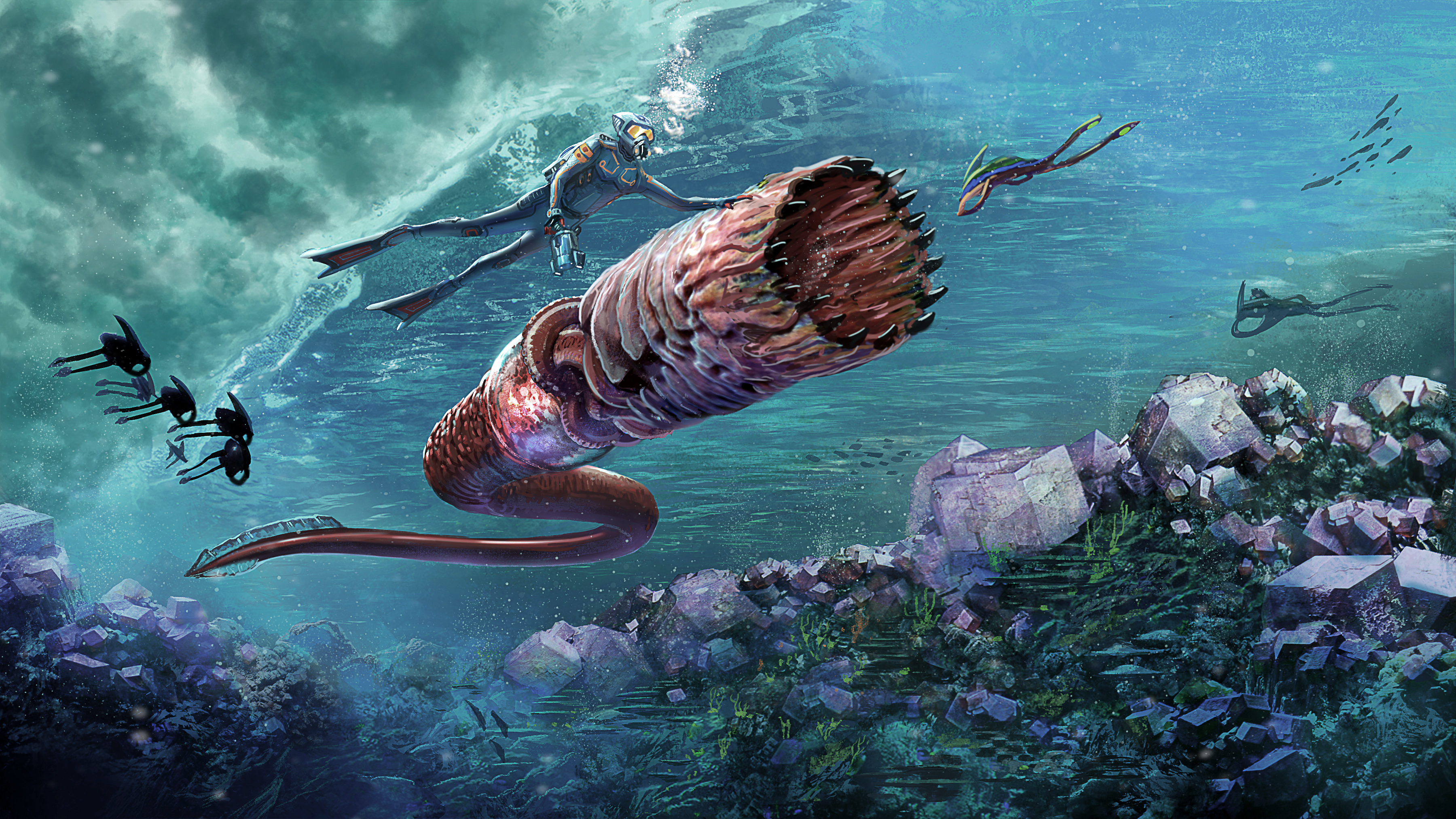 giant subnautica creatures giant subnautica creatures