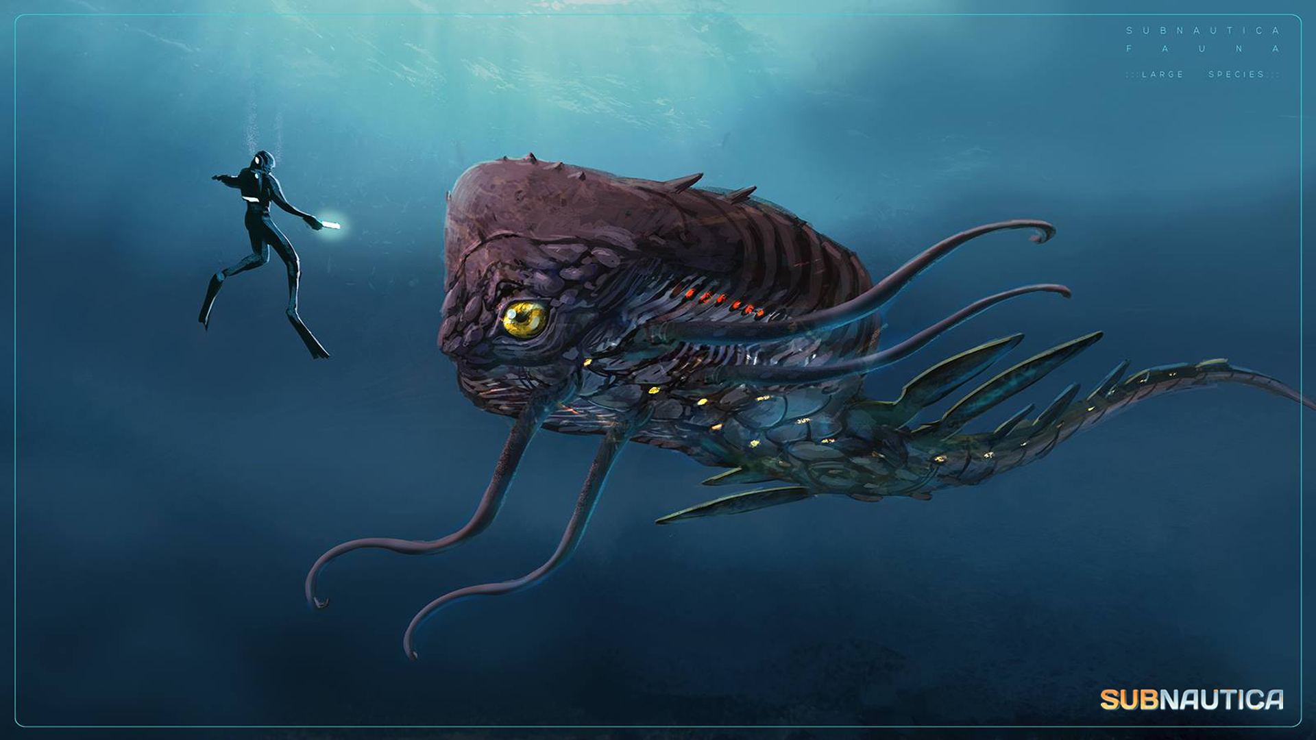 are subnautica creatures real are subnautica creatures real