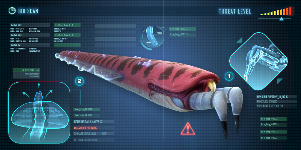 reaper leviathan subnautica size