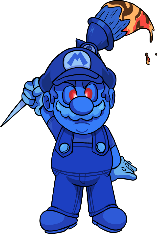 super mario galaxy 2 shadow figures