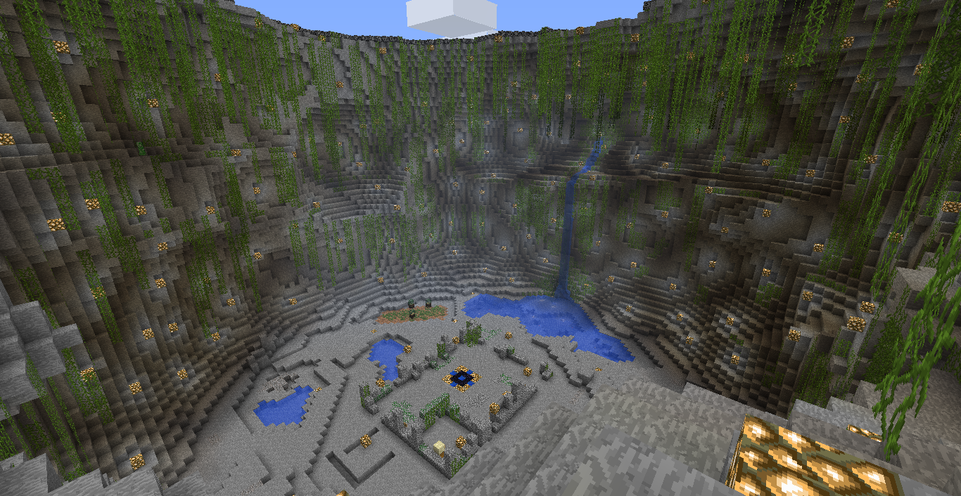 minecraft spellbound caves скачать