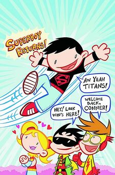 Tiny Titans Superboy Returns