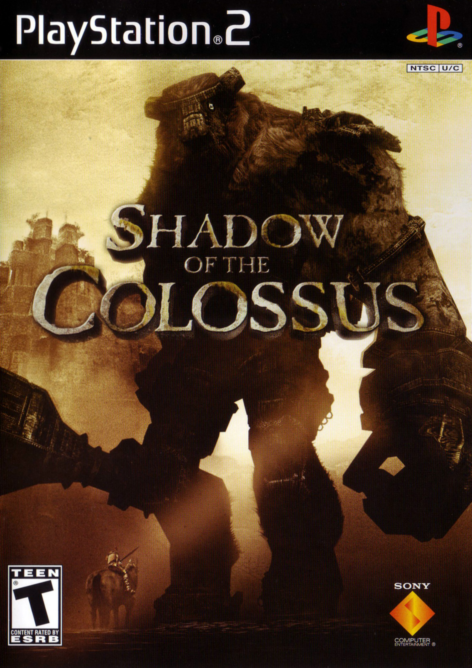 Resultado de imagem para shadow of the colossus american cover