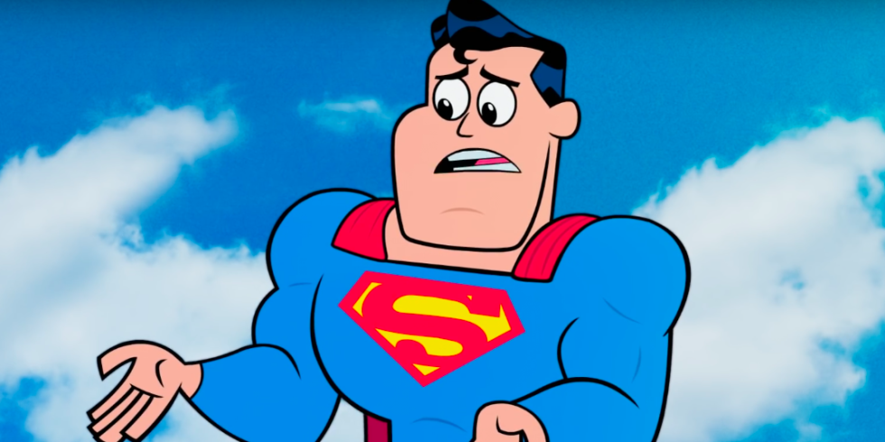 superman teen titans messy boobs and 6 in heels