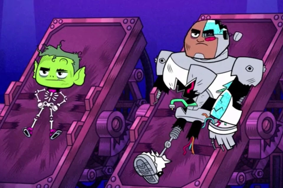 Image Ruined the waffle game.jpg Teen Titans Go! Wiki Fandom
