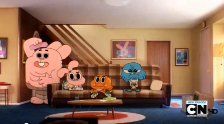 Image - LivingRoom.png | The Amazing World of Gumball Wiki | Fandom