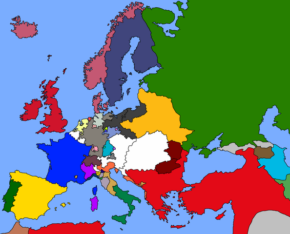 L'Europa alla vigilia della Rivoluzione francese