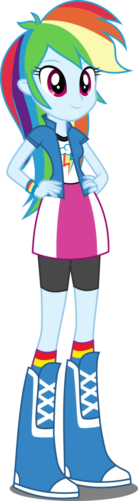 rainbow dash human equestria girls