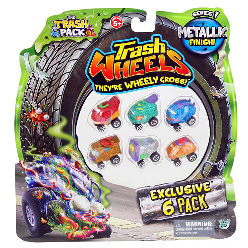 Trash Wheels Metallic series The Trash Pack Wiki FANDOM powered by