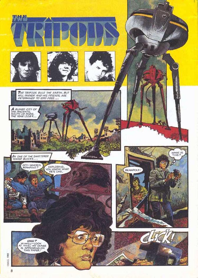 Comics The Tripods Wiki Fandom powered by Wikia