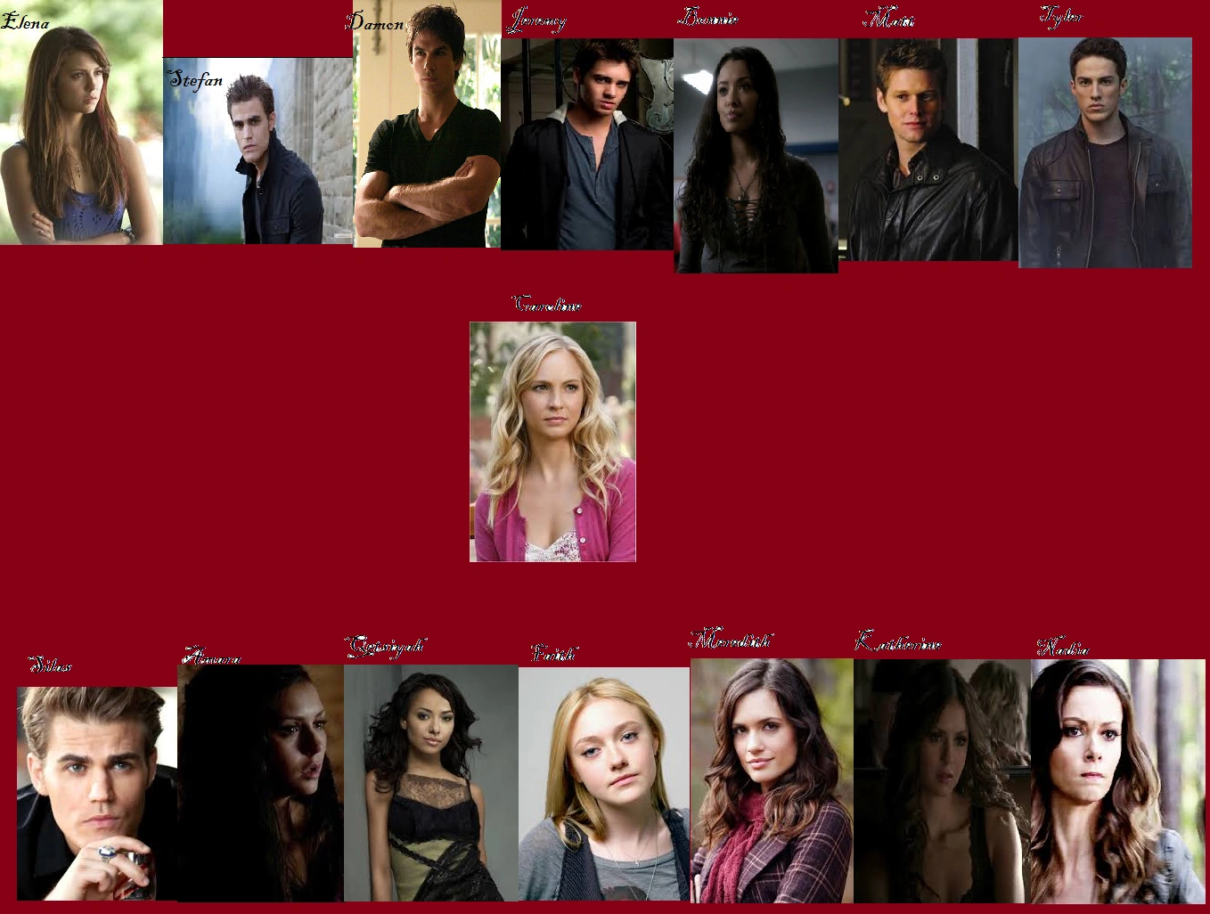 The Vampire Diaries Season 5 (Taylor Manton's) The Vampire Diaries