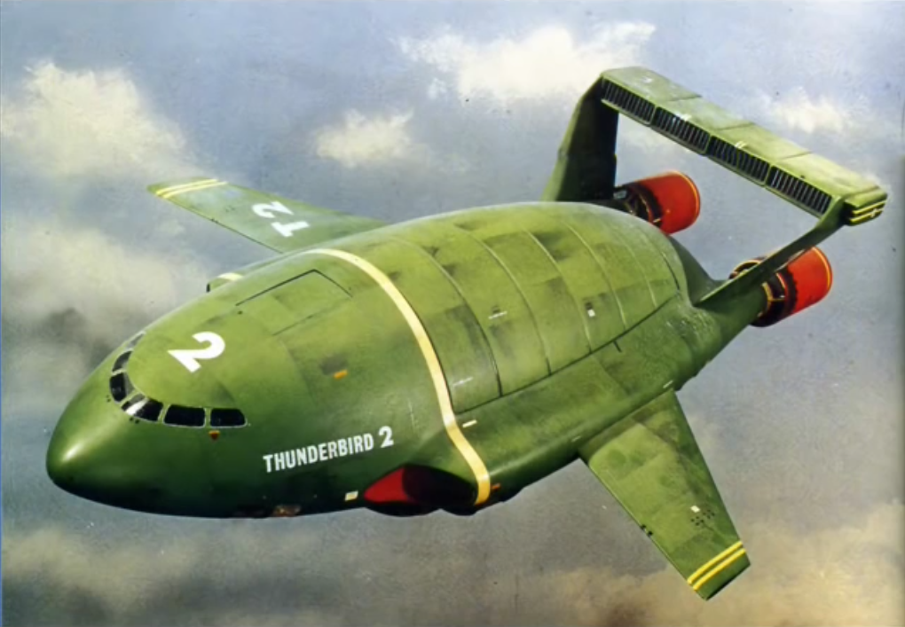 thunderbird 2 electronic playset