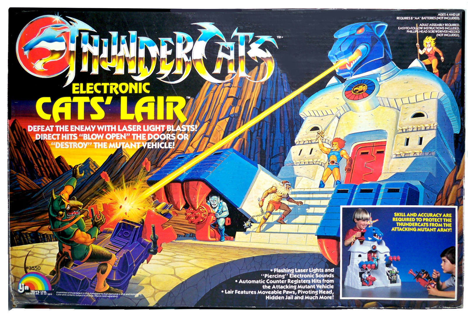 thundercats lair playset