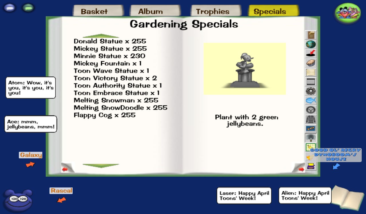 Gardening Gardening Toontown