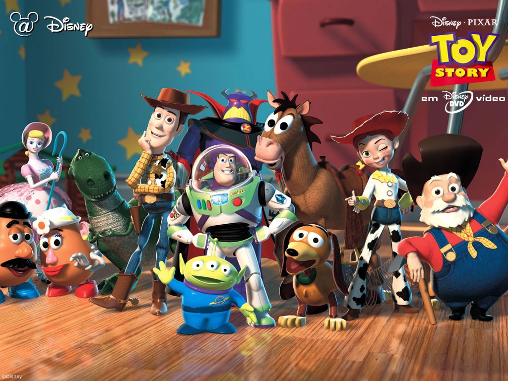 toy story pixar characters