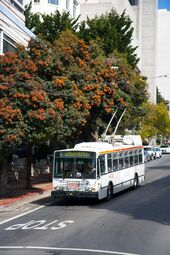 SanFran 14TrSF trolleybus 5592