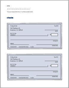Printables Blank Checks Worksheet young adult volunteer guide global money wiki fandom powered dignity 5 check 24