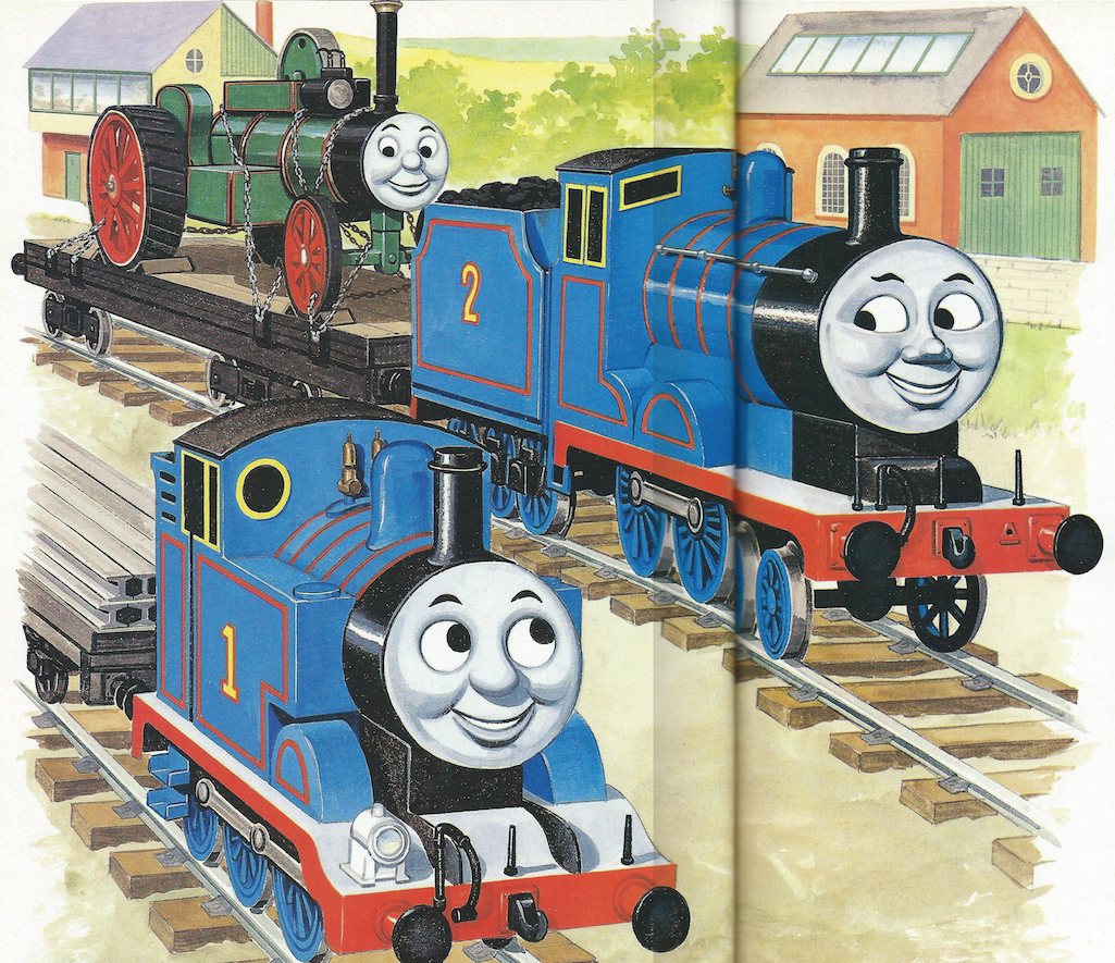 Thomas and Trevor (Annual story) Thomas the Tank Engine Wikia