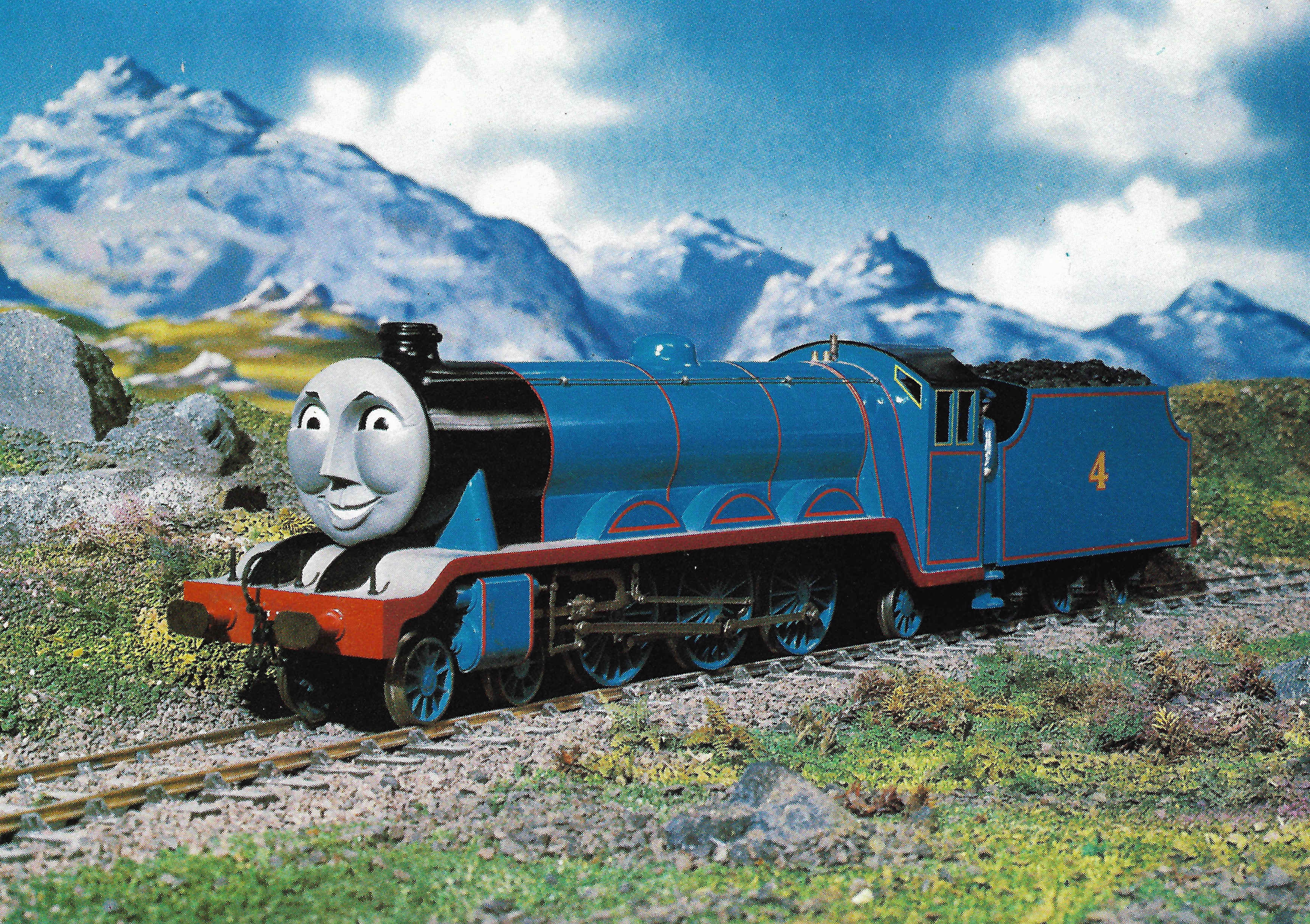 thomas the tank engine dog