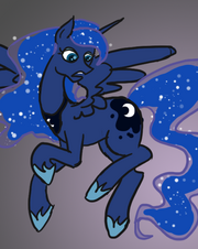 Princess Luna by Wiggles