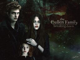 Edward, Bella and Rennesme