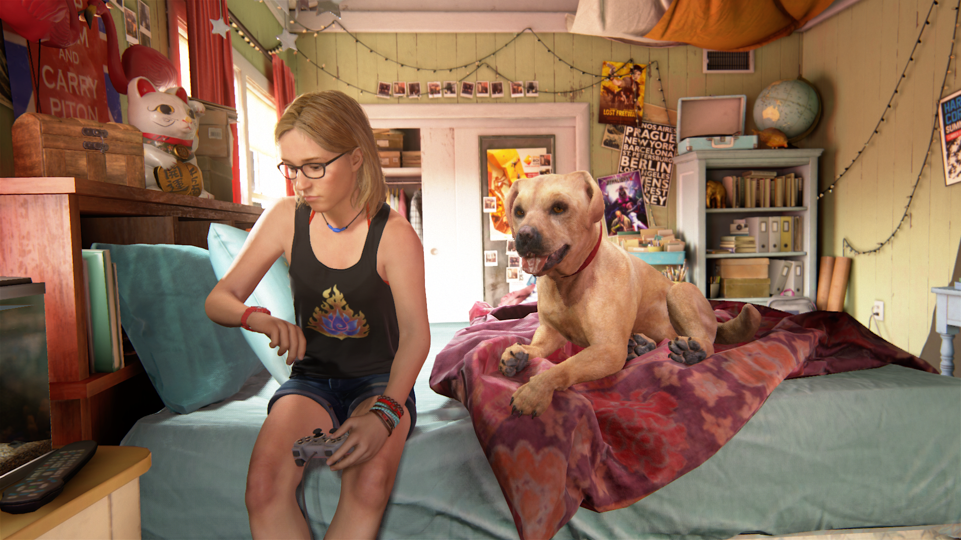 Cassie is free spirited adventurer like her dad and is a perfect fit for the next Uncharted game.