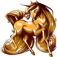 Liquid Bronze Unicorn V2