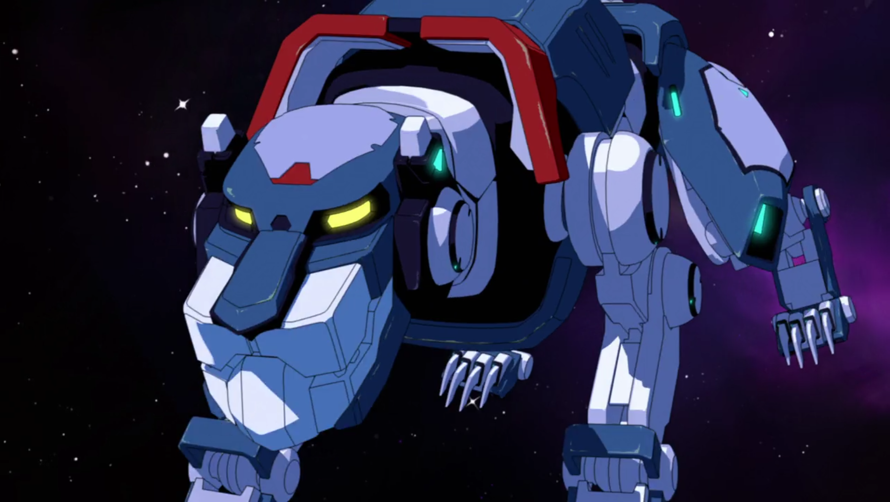 Image 108. Blue lion heads down ready to charge.png Voltron Wiki