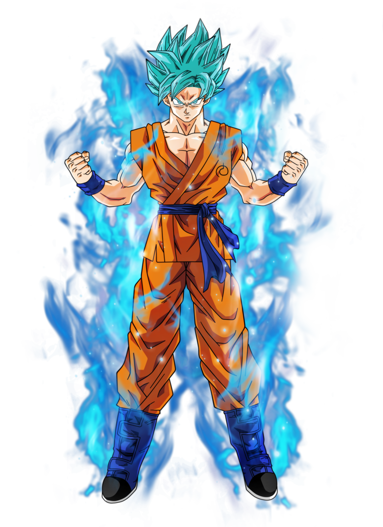 royal blue goku