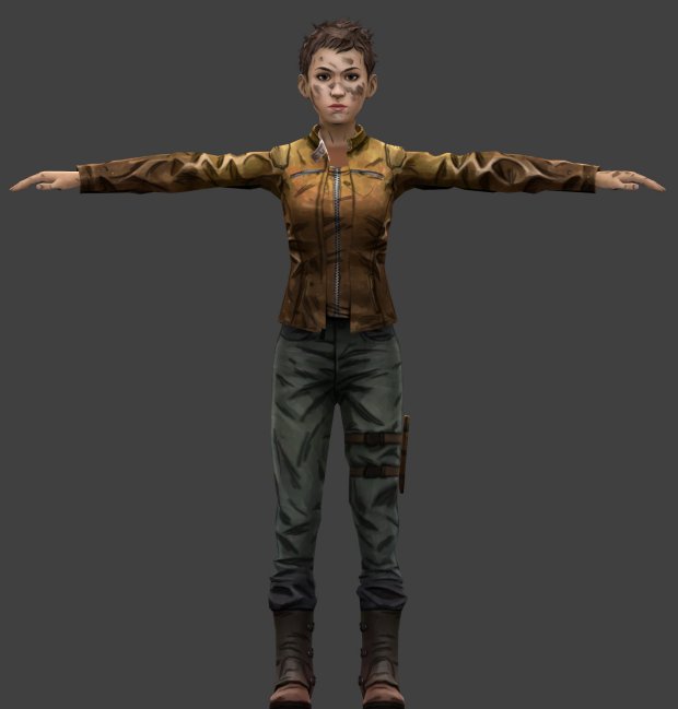Image - S2 Jane 3D Model V1.jpg | Walking Dead Wiki ...