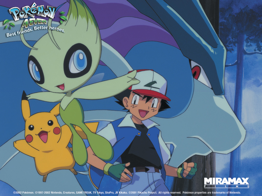 Image - 2002 pokemon 4ever wallpaper 004.jpg | Wallpapers Wiki | Fandom