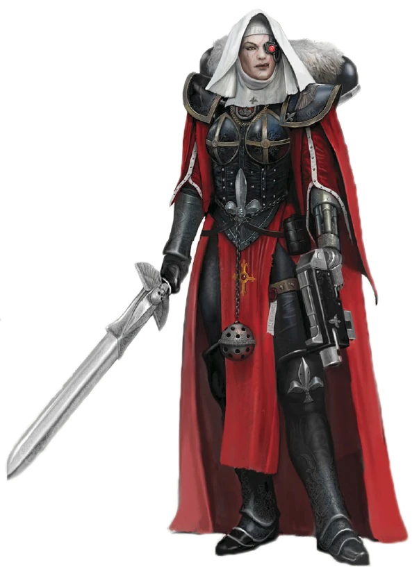 Canoness - Adept Sororitas Warhammer 40k [WHM] [Level 90] : R/FFXIVGlamours - Foto 6