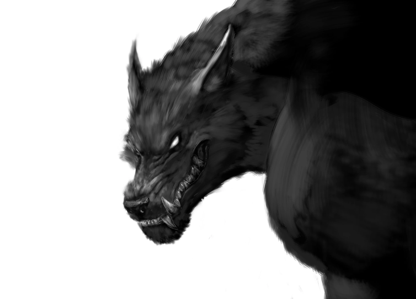 Image Scary werewolf head grinning1.png Warriors Of Myth Wiki