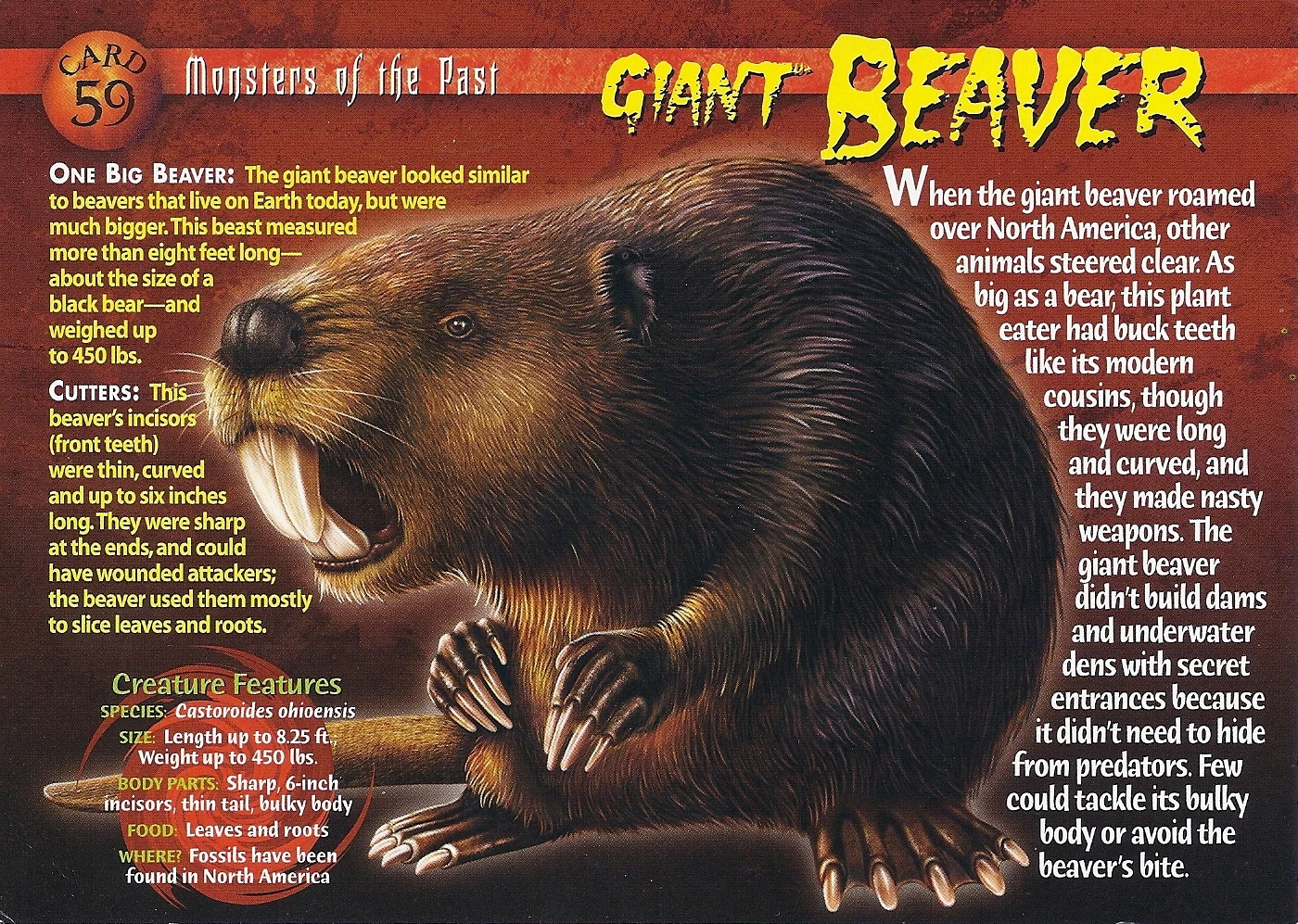 Giant Beaver | Wierd N'wild Creatures Wiki | FANDOM powered by Wikia