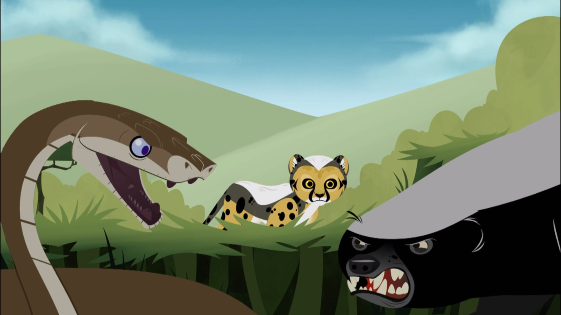 Image - Black Mamba Vs Honey Badger.png | Wild Kratts Wiki | FANDOM powered by Wikia