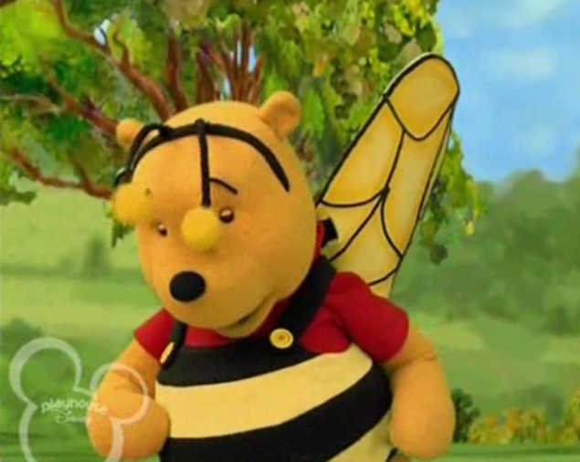 Image - The Book of Pooh - Pooh Dressed as Bee.jpg | Winniepedia
