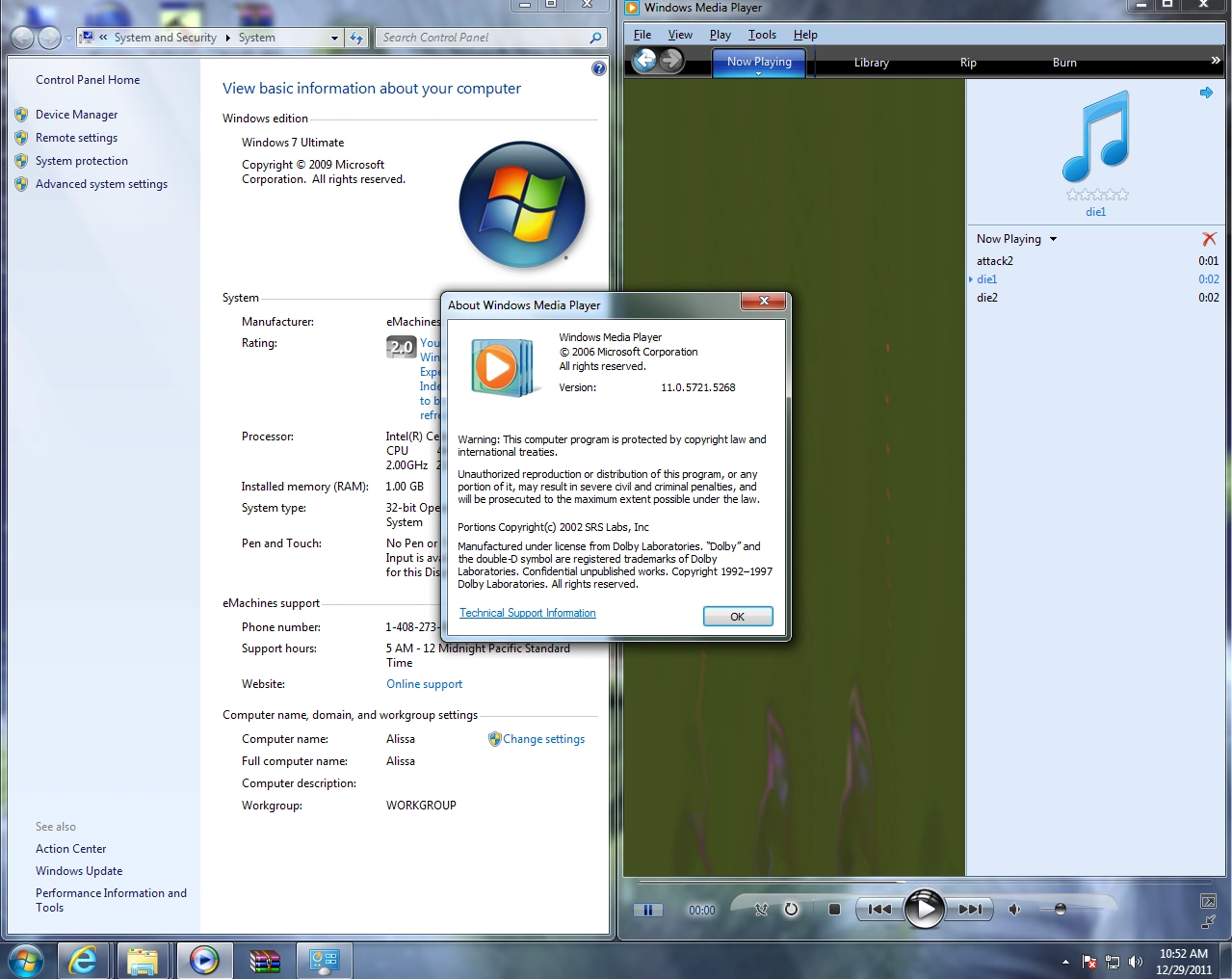 Image Windows Media Player 11 for Windows 7.PNG Windows Media