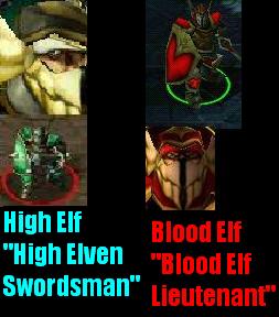 warcraft 3 blood elf units