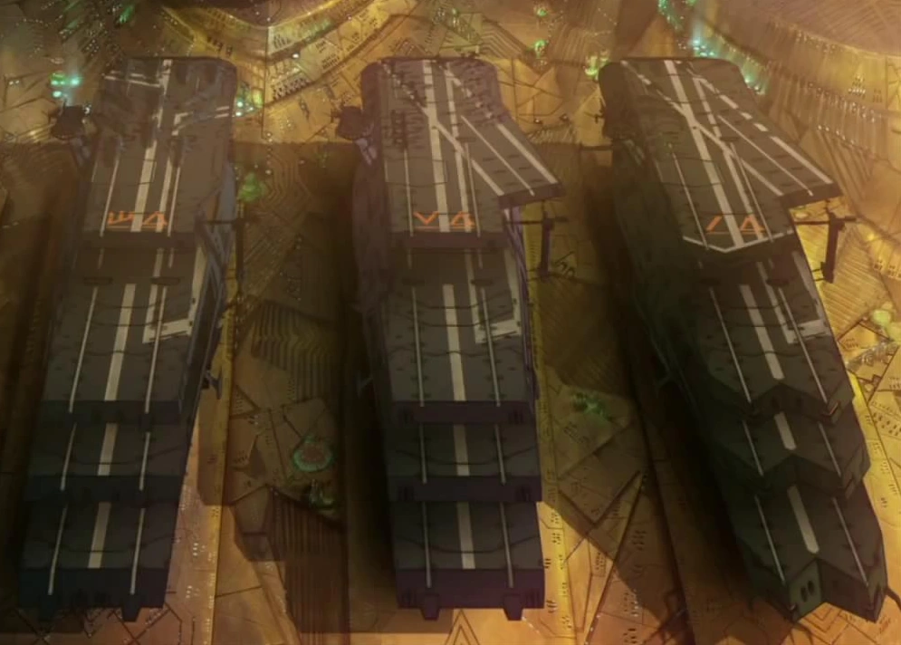 GaiperonClass Multideck Astro Assault Carrier Space Battleship