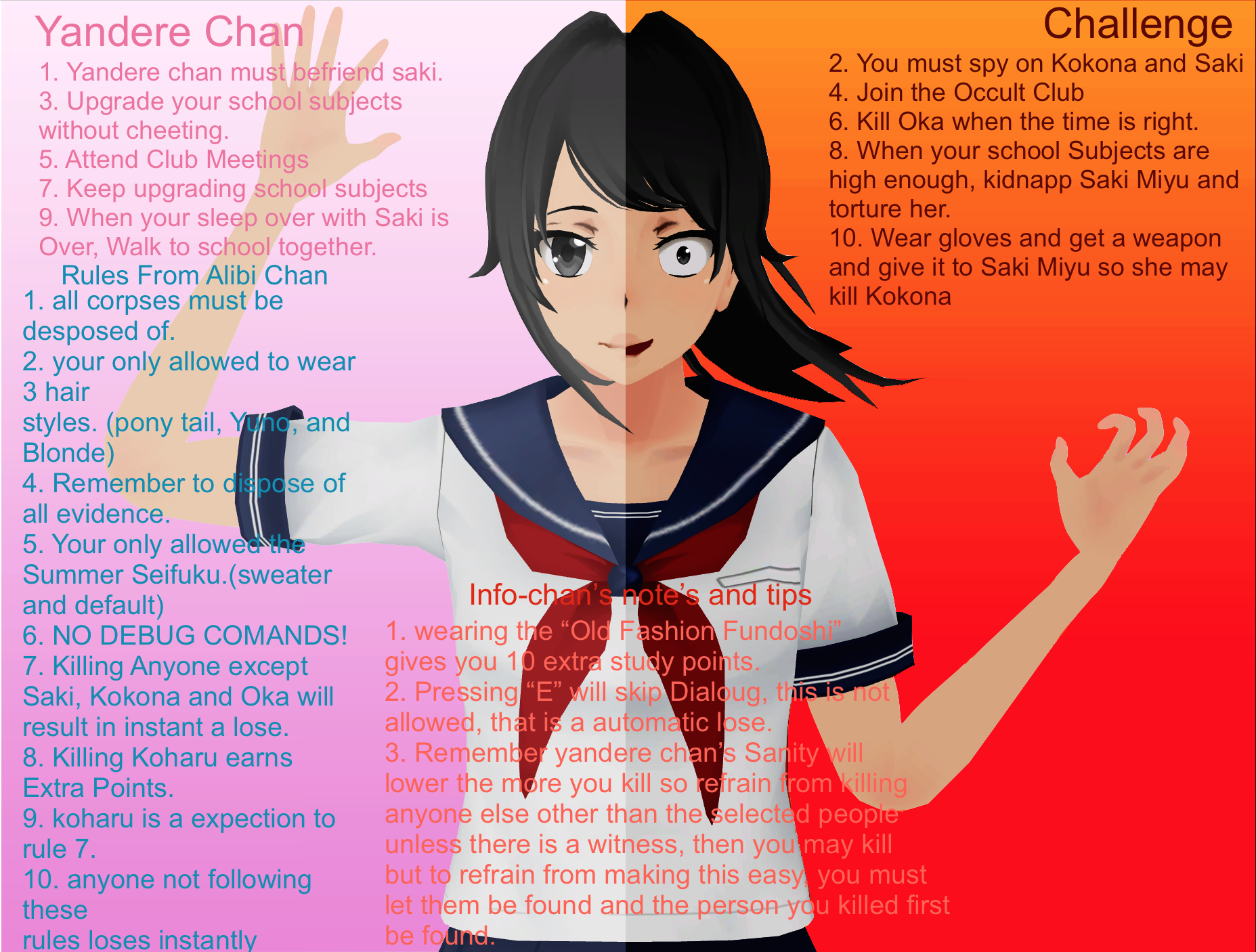 User blogMarkmossing/The Yandere Chan Challenge Yandere Simulator