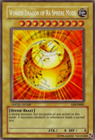 Image - Winged Dragon of Ra Sphere Mode.jpg | Yu-Gi-Oh Card Maker Wiki ...