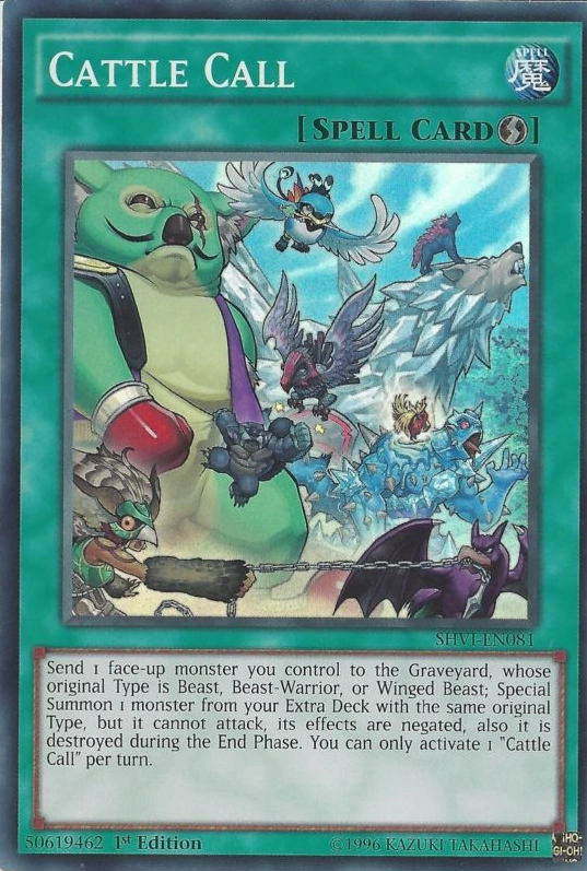 Cattle Call YuGiOh! FANDOM powered by Wikia