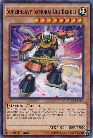 Superheavy Samurai Big Benkei | Yu-Gi-Oh! | FANDOM powered by Wikia
